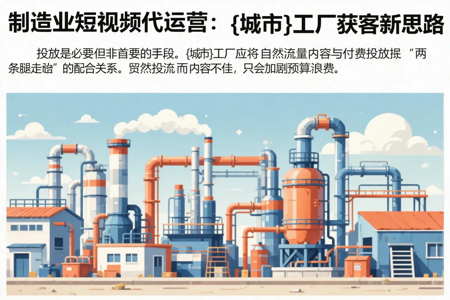 制造业短视频代运营:泰山工厂获客新思路